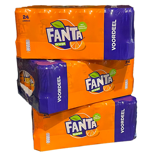 Fanta Orange Trio Pakket 3x24x33cl