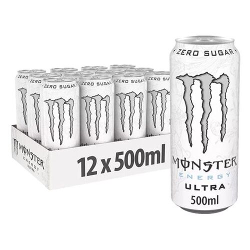 Monster Energy Ultra White tray 12x50cl 5060947543218