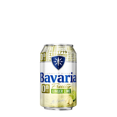 Bavaria 0.0% Ginger Lime blik 33cl 8714800047081