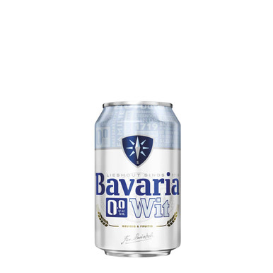 Bavaria 0.0% Wit blik 33cl 8714800046992