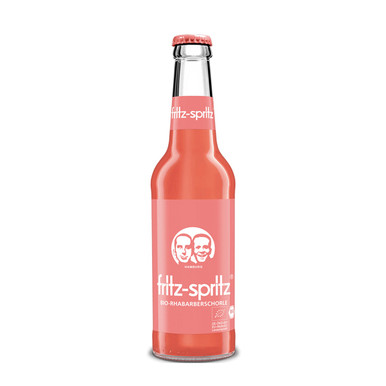 Fritz-spritz bio-rabarber fles 33cl 4260107228011