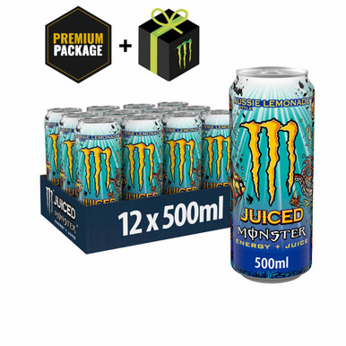 Monster Energy Aussie Lemonade 12x500ml - met omdoos 5060947542990