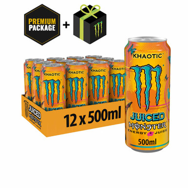 Monster Energy Khaotic 12x500ml - met omdoos 5060896622118