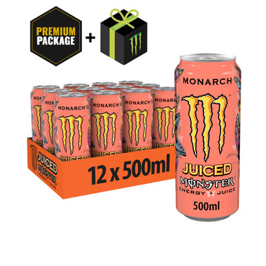 Monster Energy Monarch 12x500ml - met omdoos 5060751215912