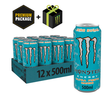 Monster Energy Ultra Fiesta Mango 12x500ml - met omdoos 5060751215110
