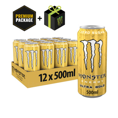 Monster Energy Ultra Golden Pineapple 12x500ml - met omdoos 5060947545038