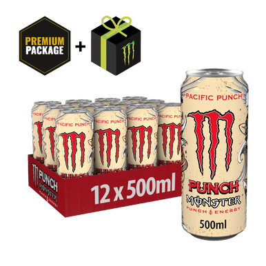 Monster Energy Pacific Punch blik 12x500ml 5060947543515