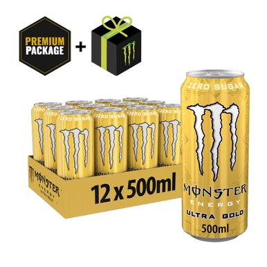 Monster Energy Ultra Golden Pineapple blik 12x500ml 5060947545038