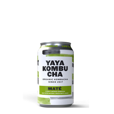 YAYA Kombucha Mate blik 33cl 0